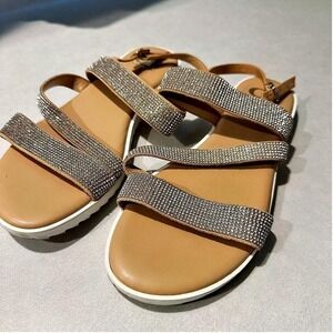Gianni Bini Rhinestone Sandals size 8.5